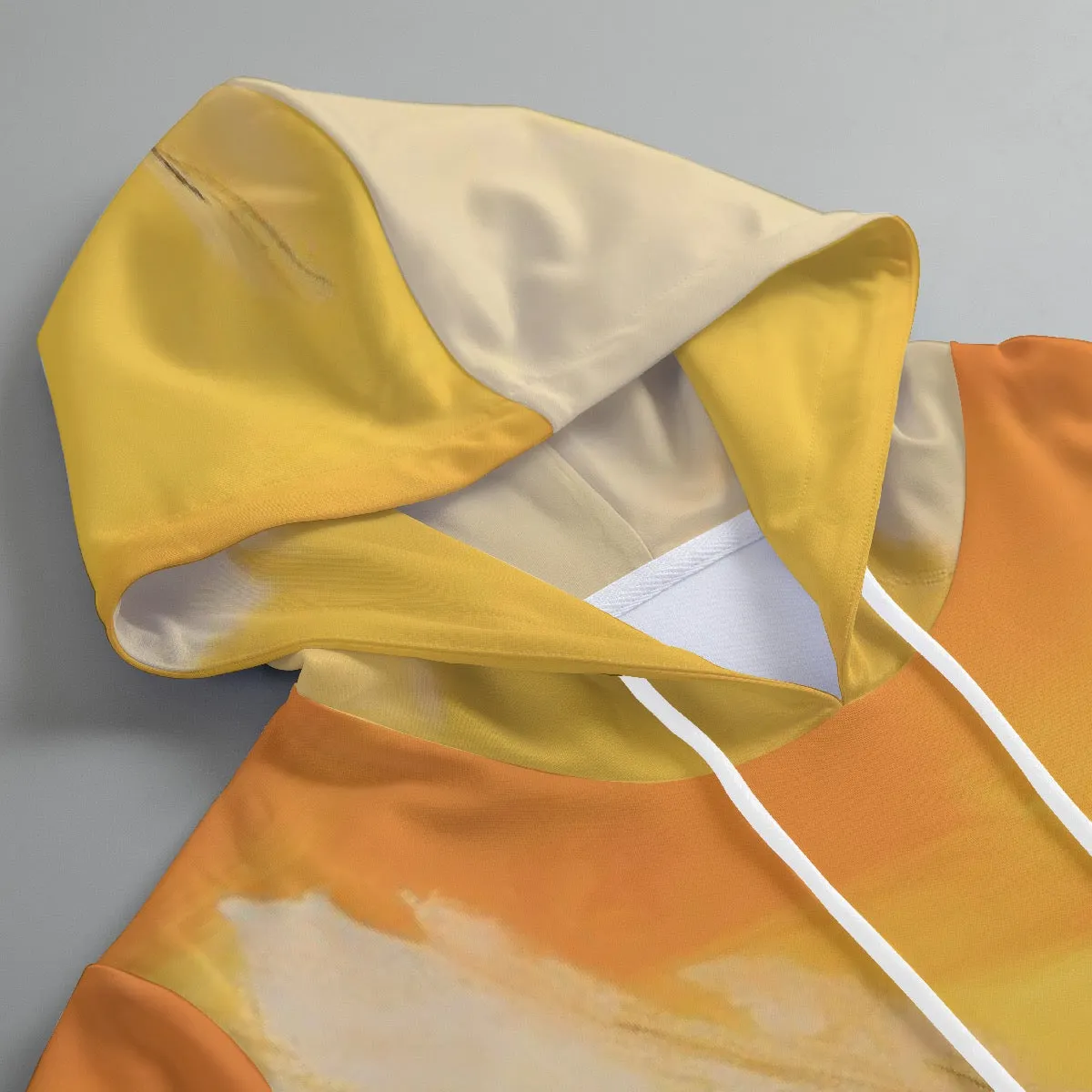 191 All-Over Print Women's Pullover Hoodie With Drawstring abstract landscape