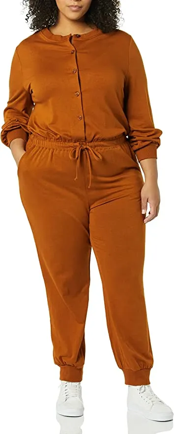 Amazon Essentials Women's Fashion Studio Terry Jumpsuit