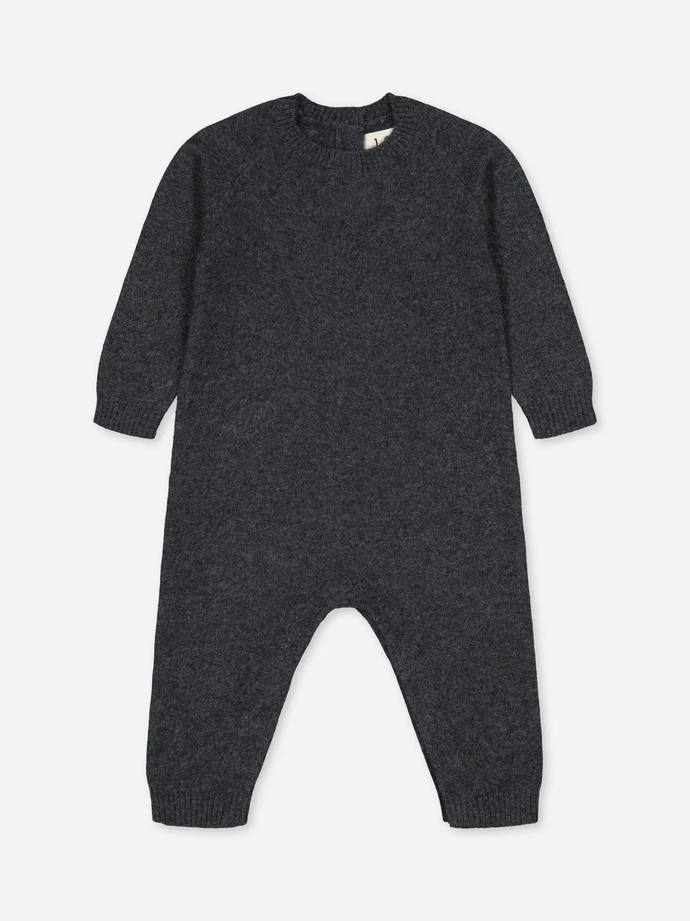 Baby's Cashmere Jumpsuit Anthracite