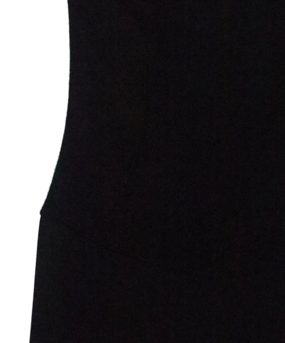 Black Cashmere & Silk Strapless Jumpsuit sz 2
