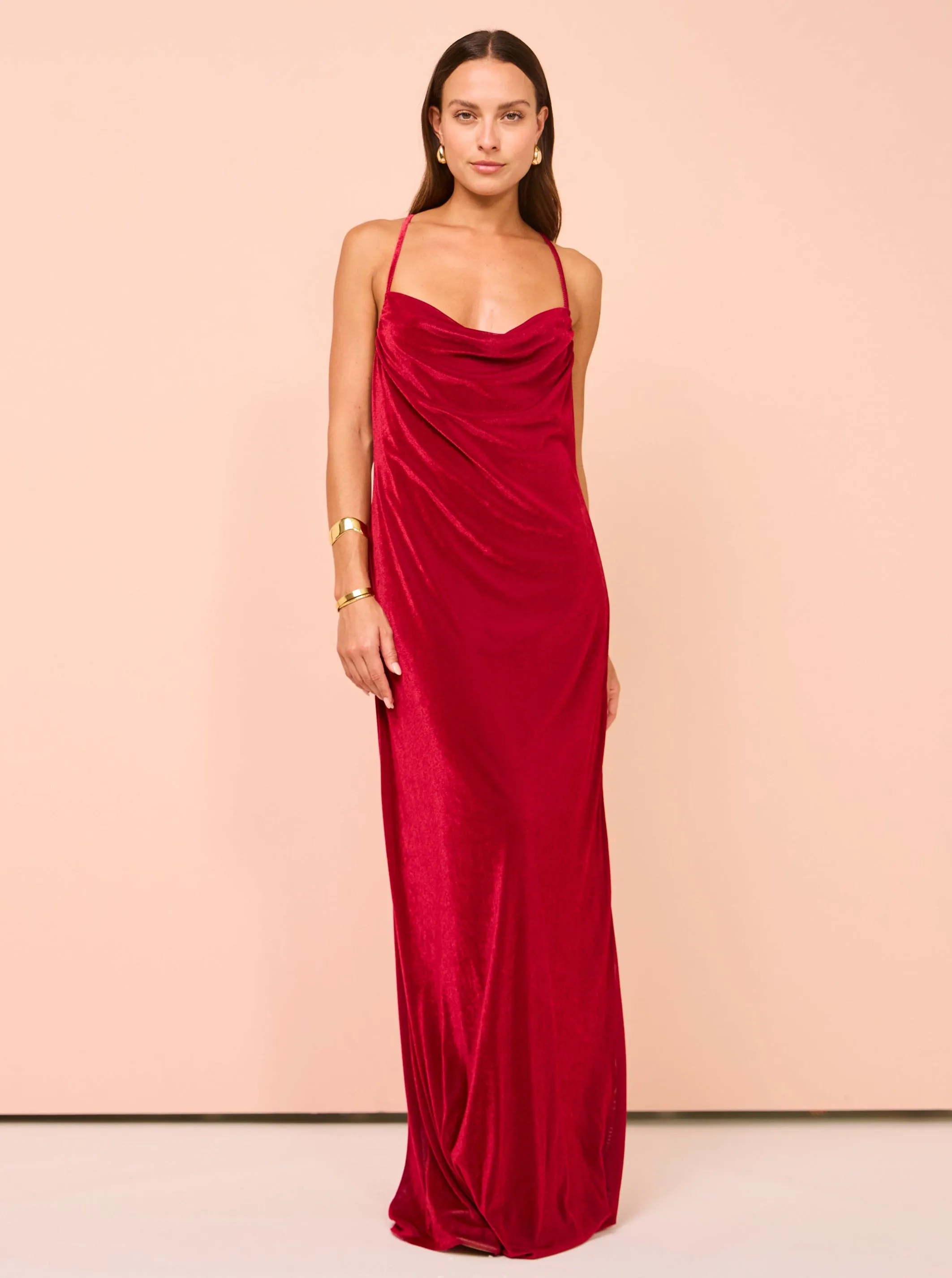 Camilla and Marc Lilo Dress in Rasberry