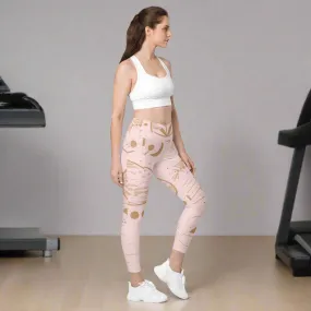 Celestial Print Crossover Leggings, lioness-love