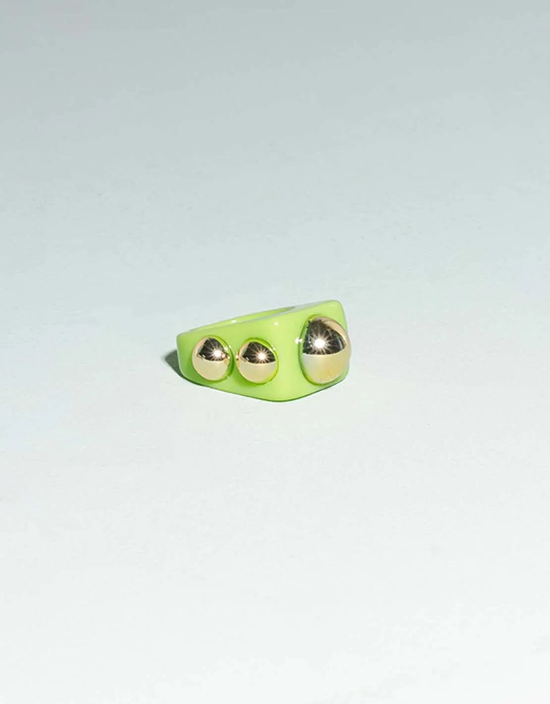 Chunky studs ring