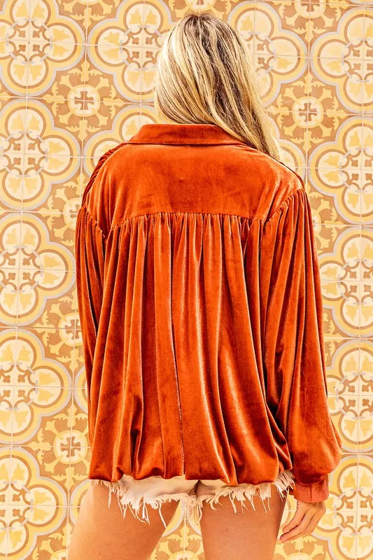 Heidi Velvet Shirt T