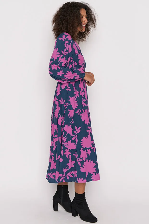 Maeve Contrast Ivy Dress