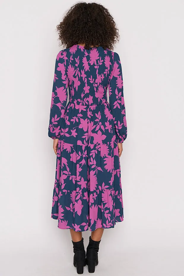 Maeve Contrast Ivy Dress