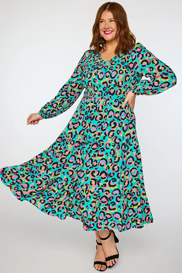 Maeve Little Party Leopard Dress