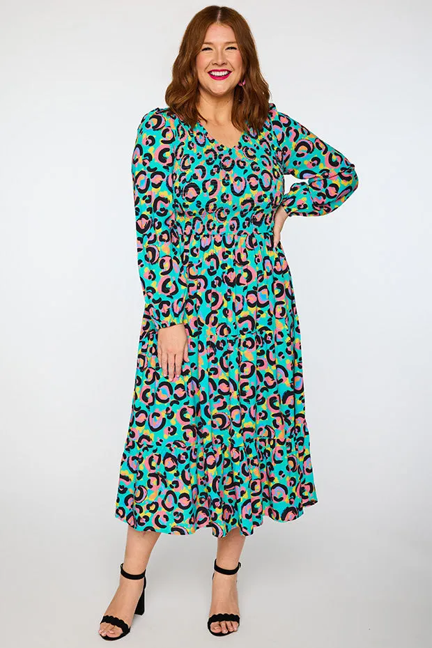 Maeve Little Party Leopard Dress