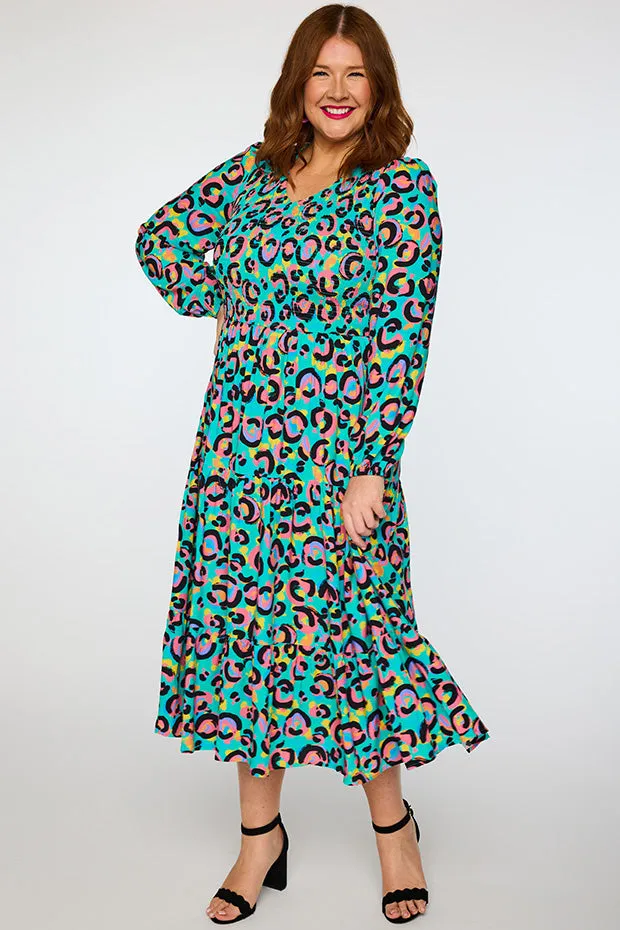 Maeve Little Party Leopard Dress