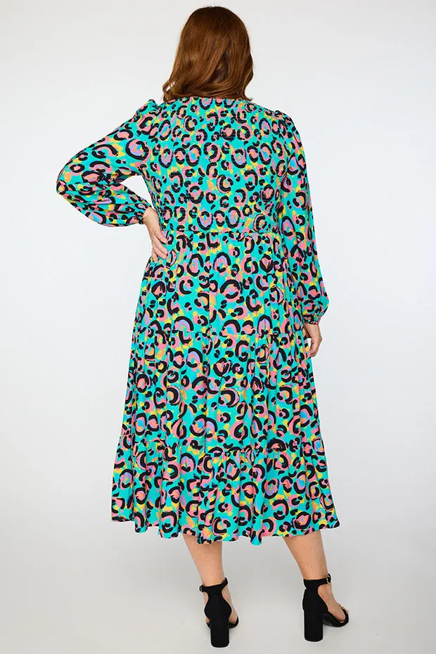 Maeve Little Party Leopard Dress