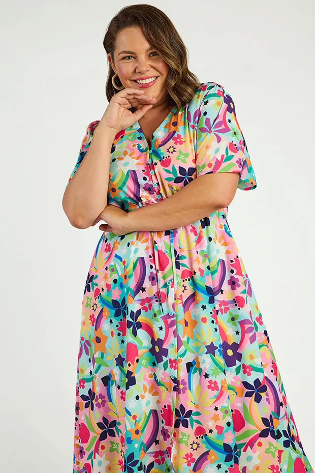 Marley Rainbow Bright Dress