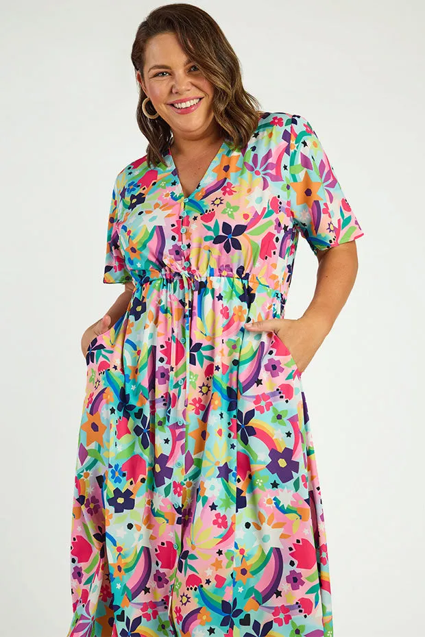 Marley Rainbow Bright Dress