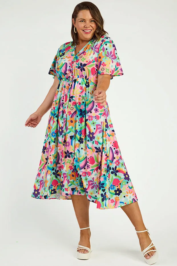 Marley Rainbow Bright Dress