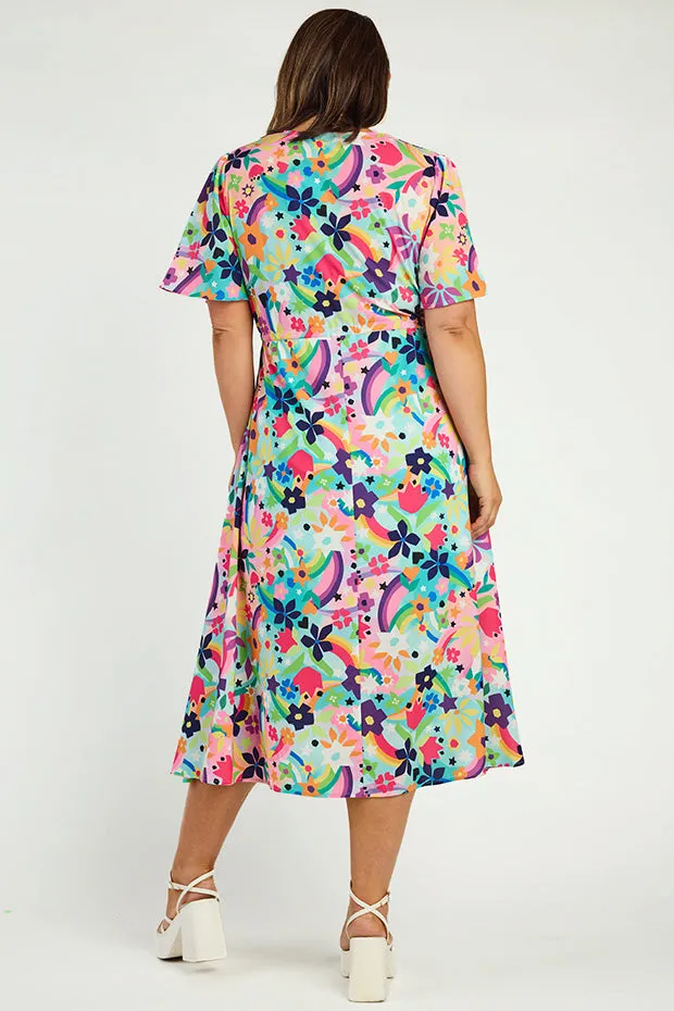 Marley Rainbow Bright Dress