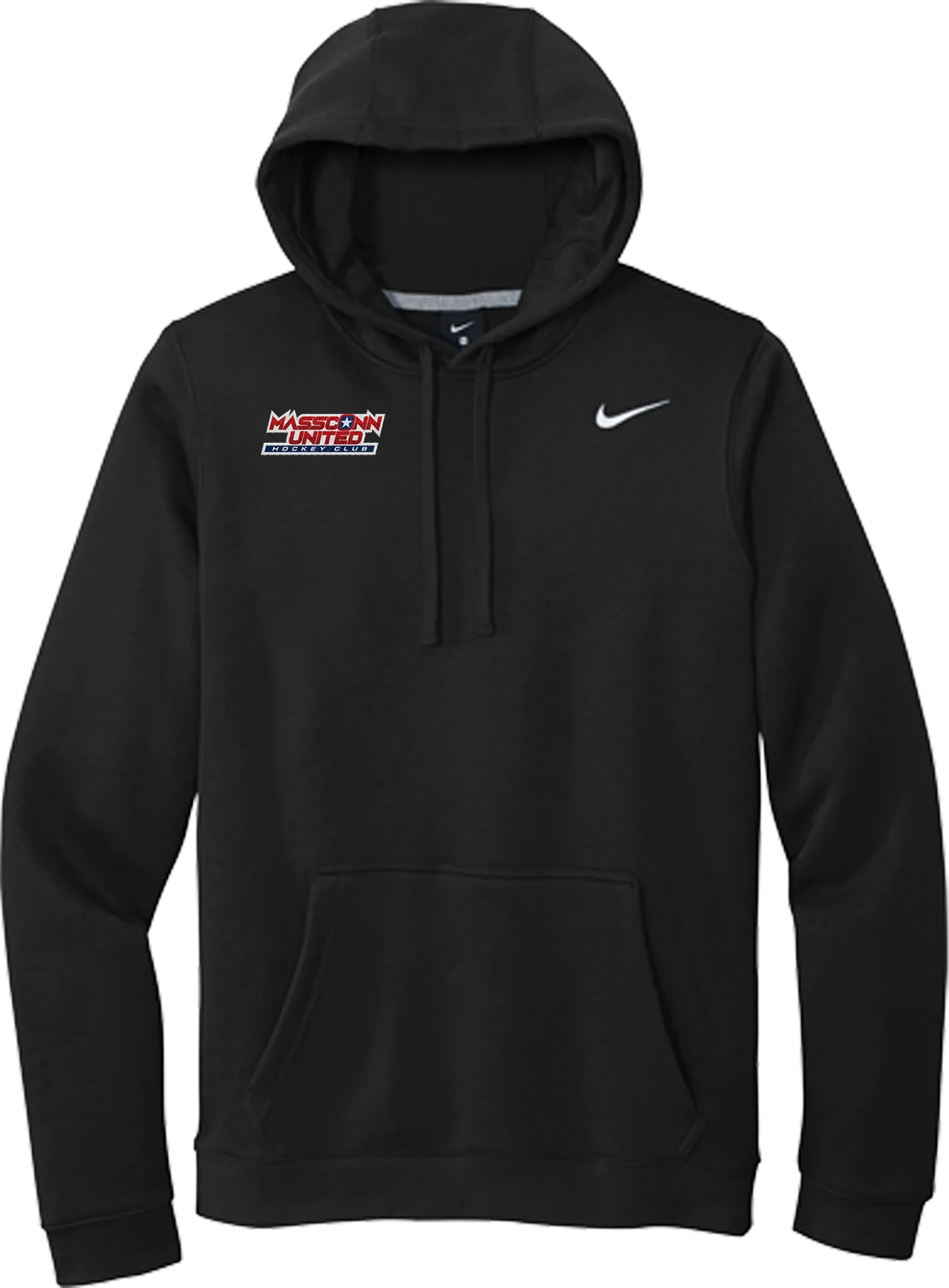 Mass Conn United Nike Club Fleece Pullover Hoodie