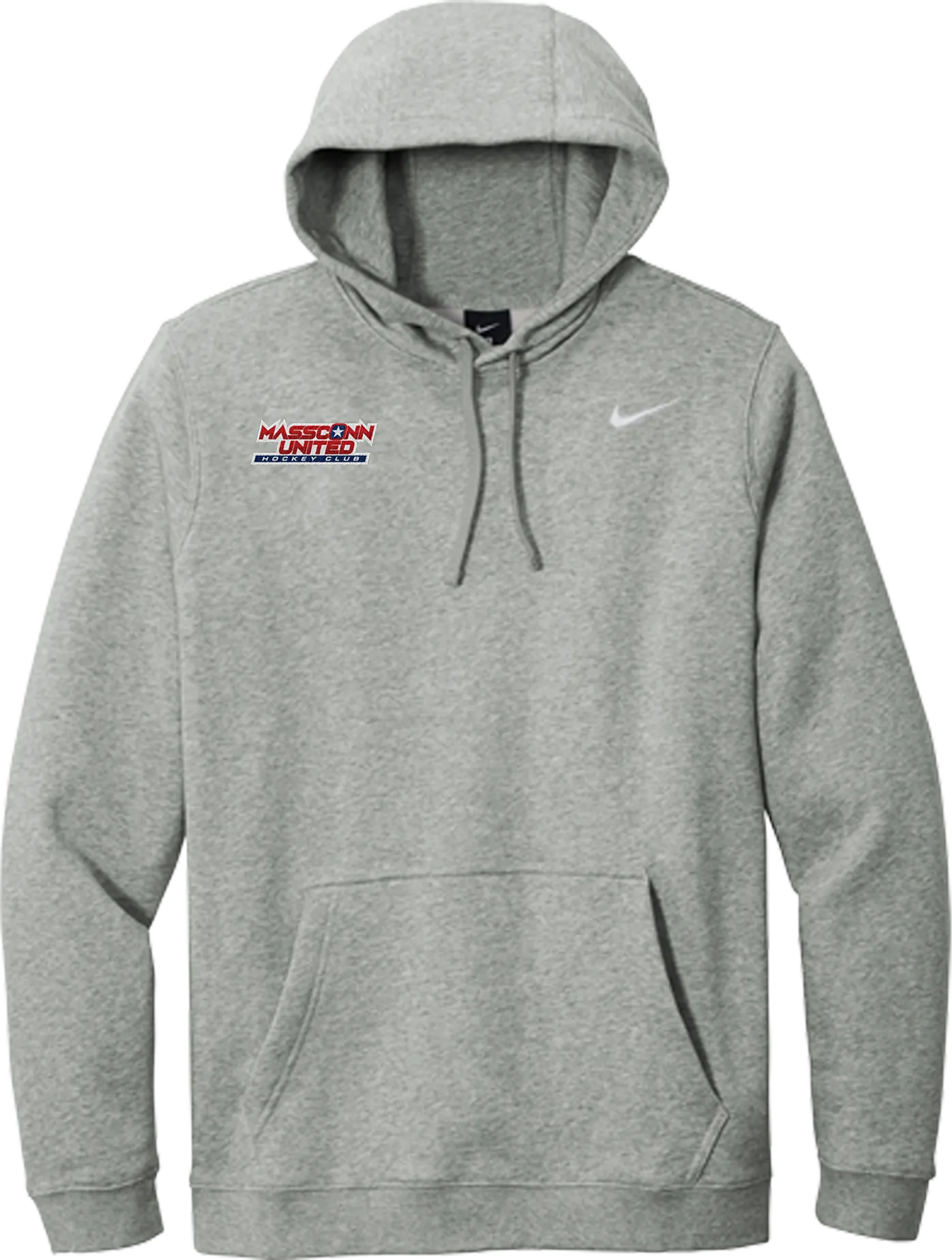 Mass Conn United Nike Club Fleece Pullover Hoodie