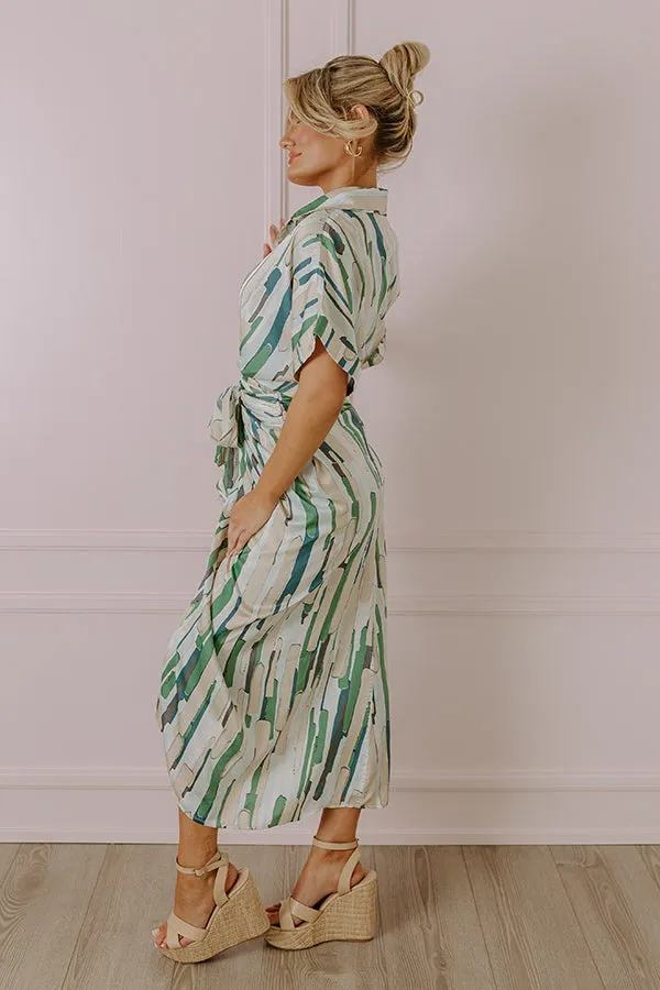 New York Loft Satin Midi