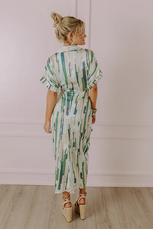 New York Loft Satin Midi