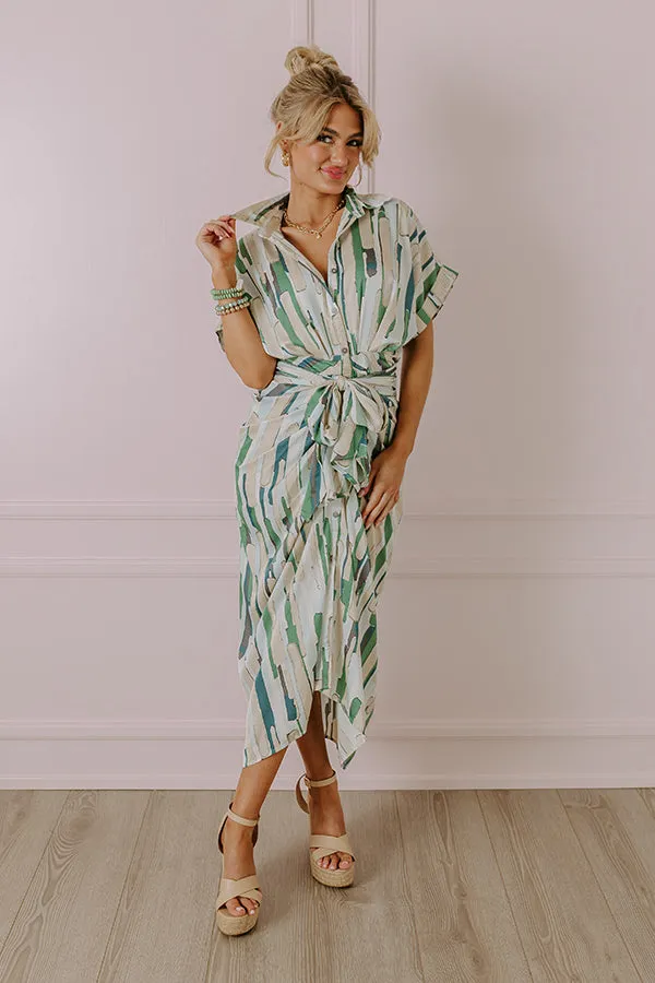 New York Loft Satin Midi