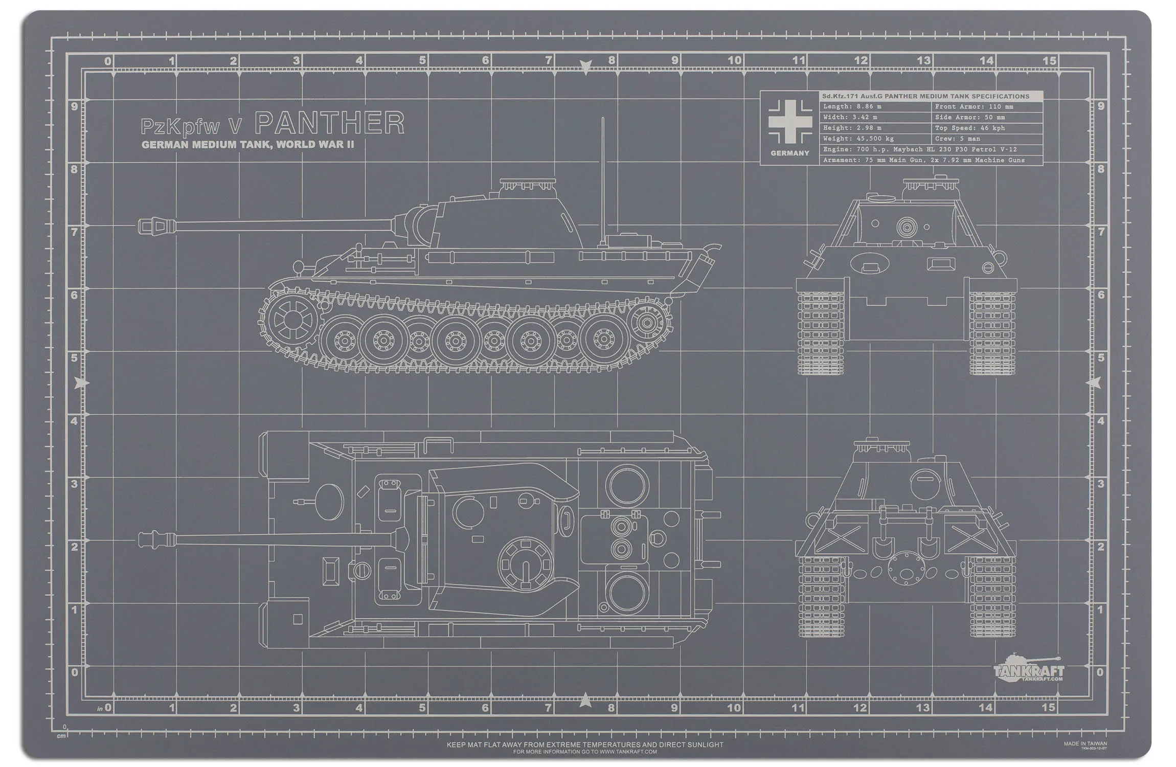 Panther Pro Modeller Mat
