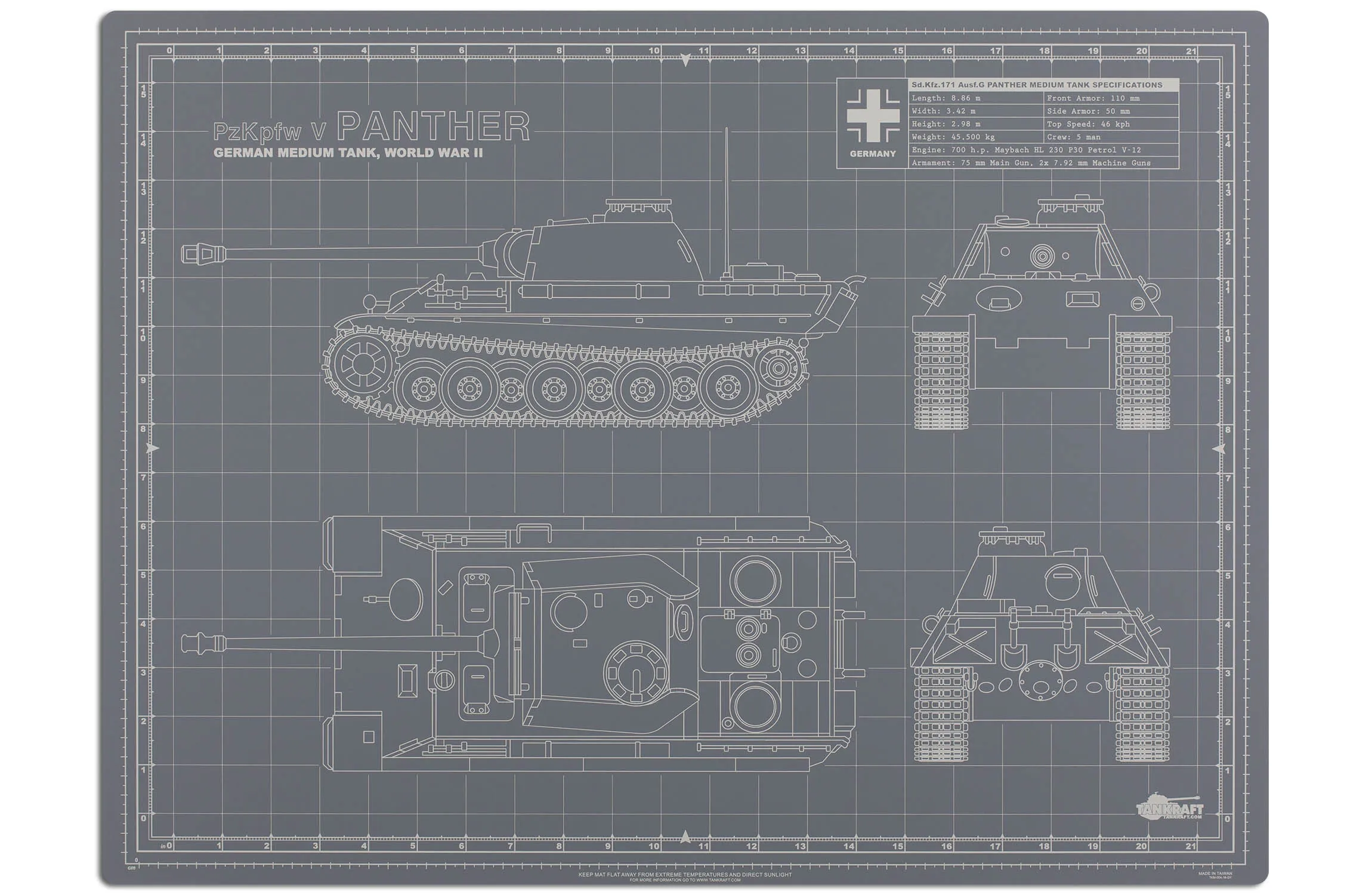 Panther Pro Modeller Mat