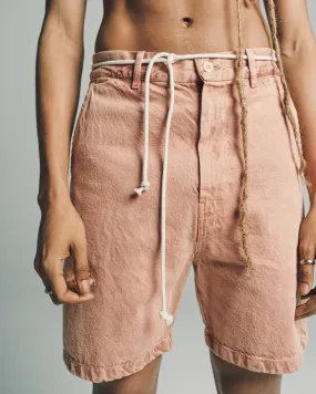 Rose Clay Shine Shorts
