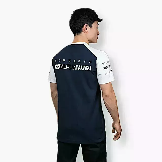 Scuderia AlphaTauri F1 Men's Team T-Shirt - Navy/White