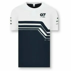 Scuderia AlphaTauri F1 Men's Team T-Shirt - Navy/White