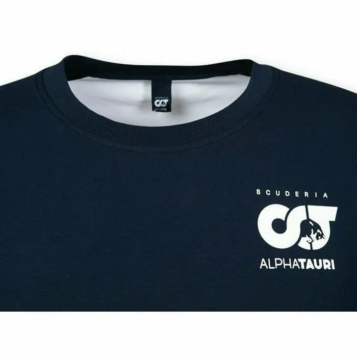 Scuderia AlphaTauri F1 Men's Team T-Shirt - Navy/White