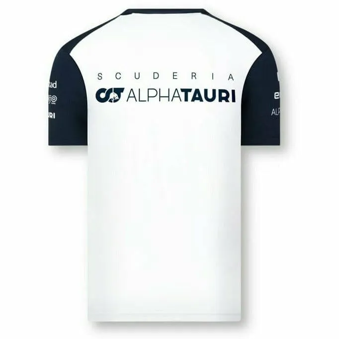 Scuderia AlphaTauri F1 Men's Team T-Shirt - Navy/White