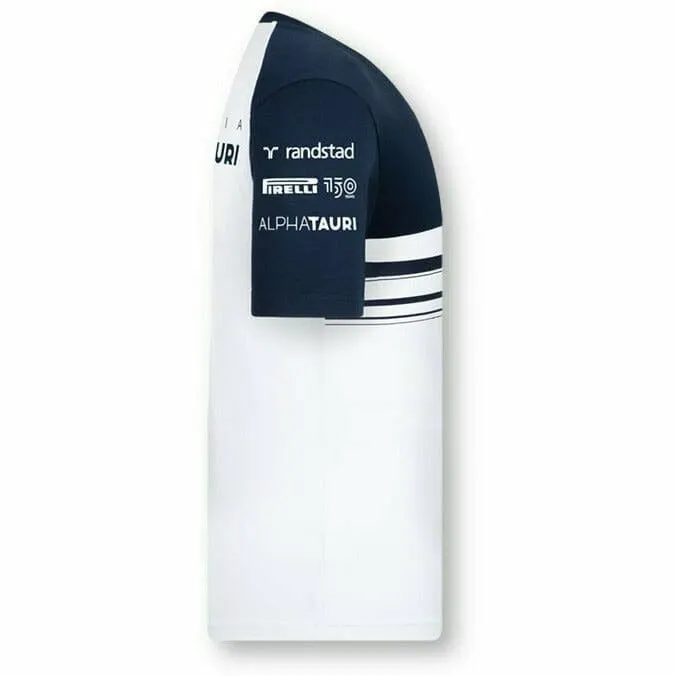 Scuderia AlphaTauri F1 Men's Team T-Shirt - Navy/White