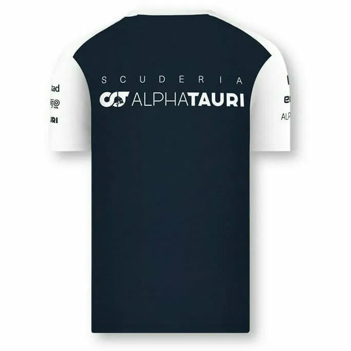 Scuderia AlphaTauri F1 Men's Team T-Shirt - Navy/White