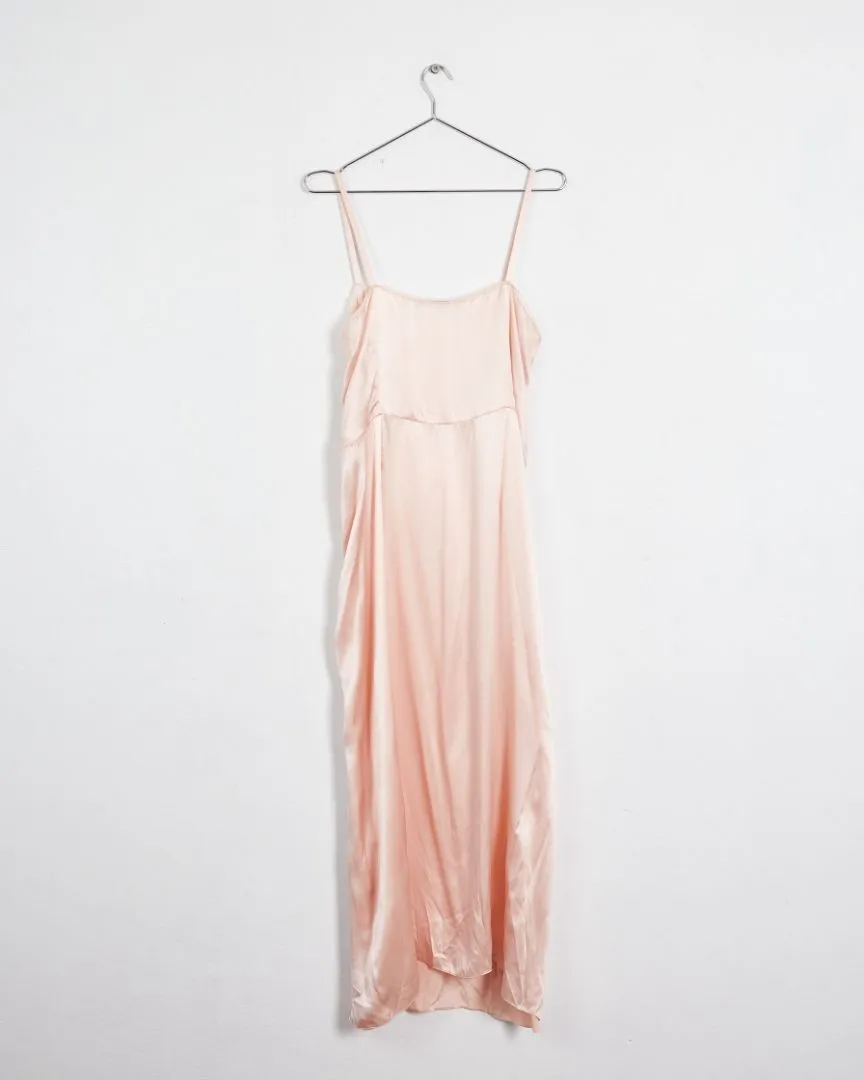 Stella McCartney spring '19 maxi slip dress, pink, 8