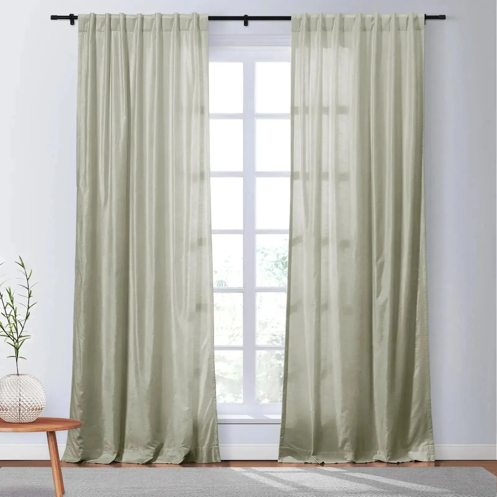 Veda Luster Cotton Velvet Drapery Soft Top
