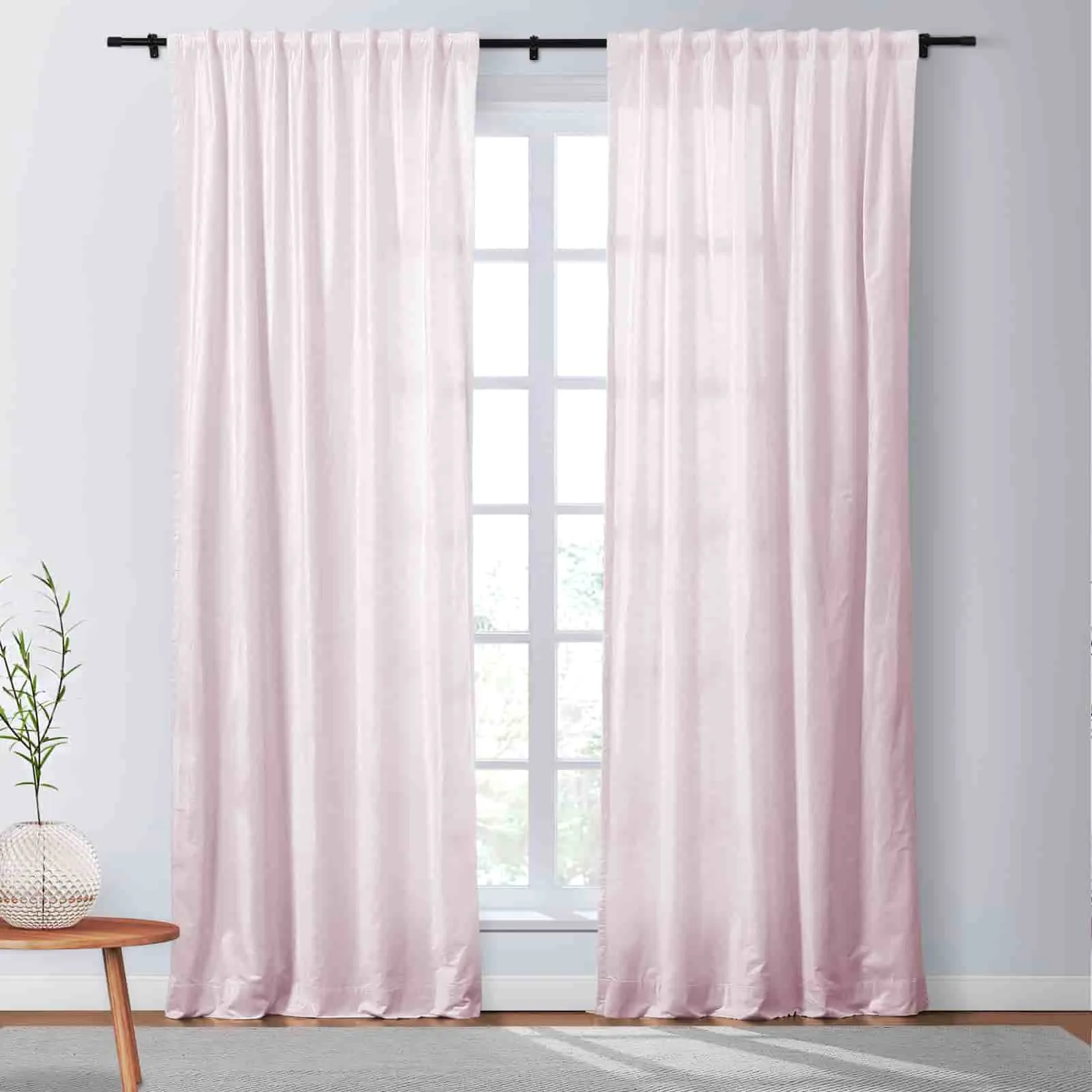 Veda Luster Cotton Velvet Drapery Soft Top