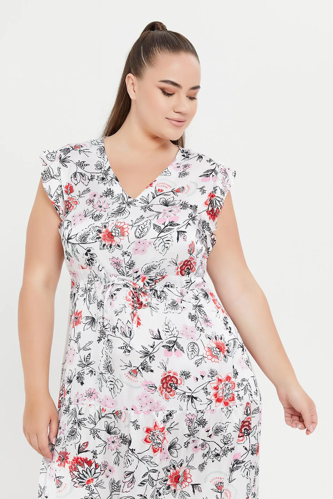 Women Assorted Floral Printed Maxi Dress